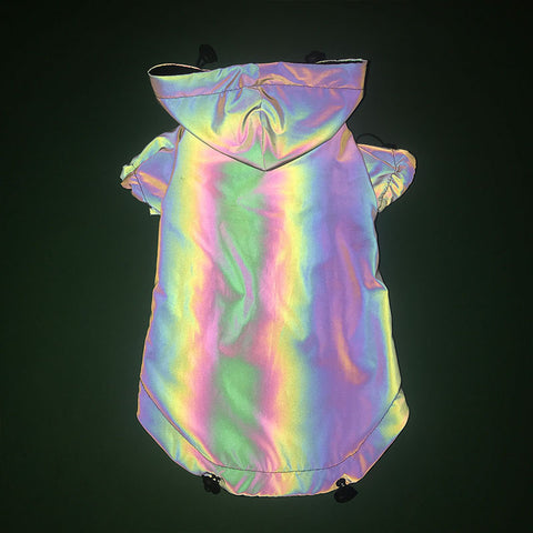 Reflective Hoodie Dog Coat