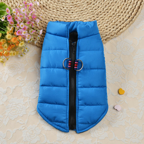 Zipper Two Legs Pet Coat