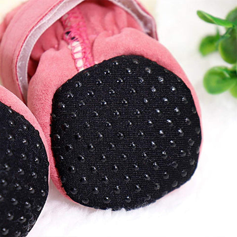 4-Pack Waterproof Fleece Pet Snow Boots