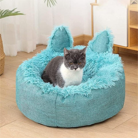 Lovely Rabbit Shape Round Pet Bed