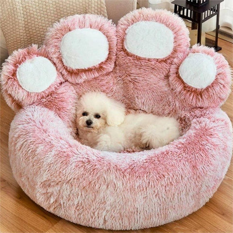 Cute Bear Paw Shape Pet Bed