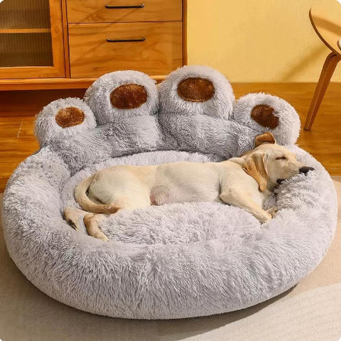 Cute Bear Paw Shape Pet Bed