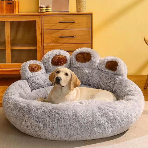 Cute Bear Paw Shape Pet Bed