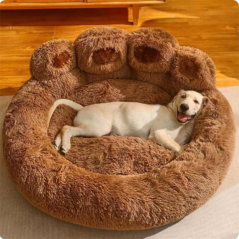 Cute Bear Paw Shape Pet Bed