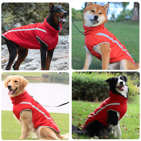 Reflective Windproof Dog Coat