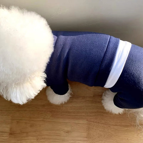 Solid Color Casual Pet Jumpsuit