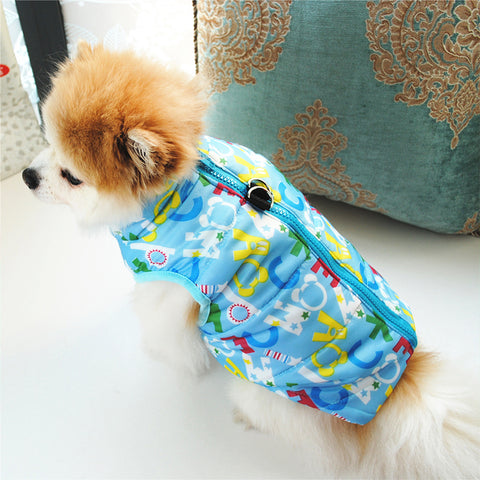 Zipper Waterproof Pet Jacket