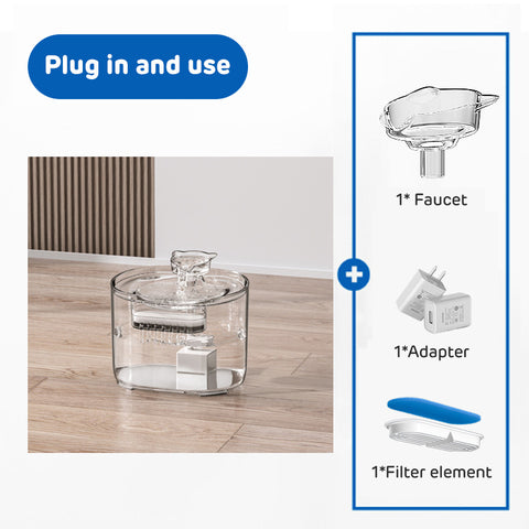 Automatic Water Fountain 2.2L for Multi Pet