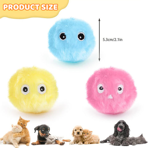 Chirping Interactive Plush Toys Balls