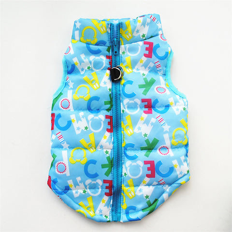 Zipper Waterproof Pet Jacket