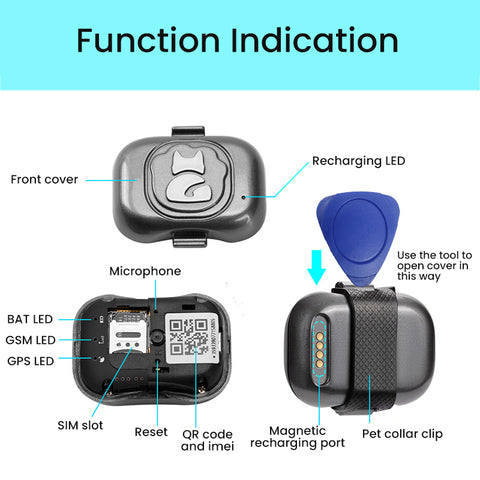 Smart Pet GPS Tracker Collar