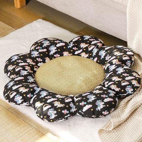 Comfy Summer Flower Pet Mat