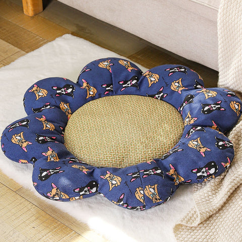 Comfy Summer Flower Pet Mat