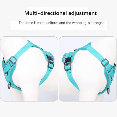 Adjustable Reflective Pet Harness&Leash