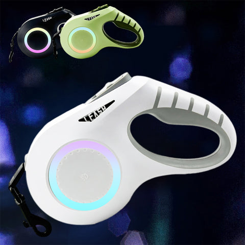 Retractable Dog Leash with LED Light