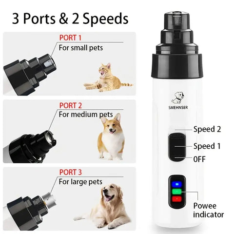 Painless Electric Pet Nail Grinder GC-M1