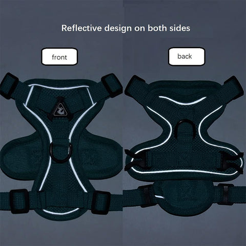 Adjustable Reflective Pet Harness&Leash