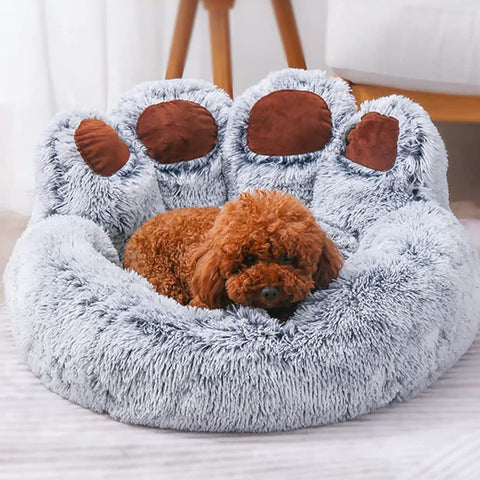 Cute Bear Paw Shape Pet Bed