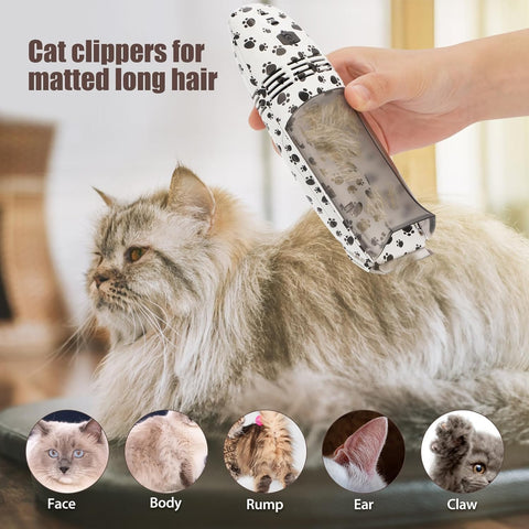 Automatic Inhaling pet hair clipper