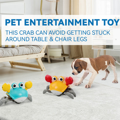 Interactive Dancing Crab Dog Toy