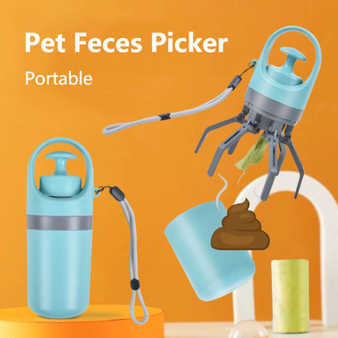 Portable Dog Poop Picking Clip