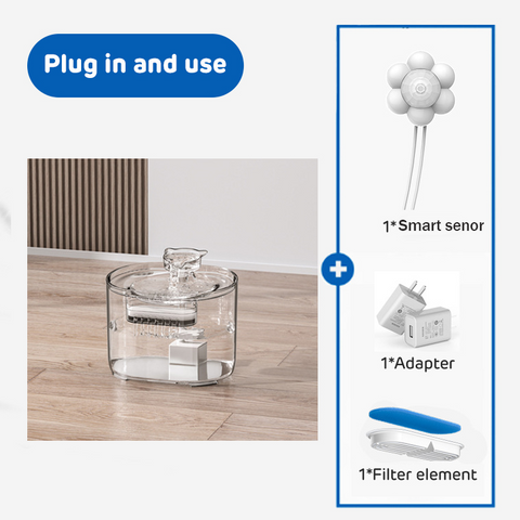 Automatic Water Fountain 2.2L for Multi Pet